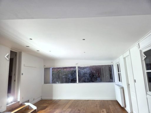 Plafond après rénovation